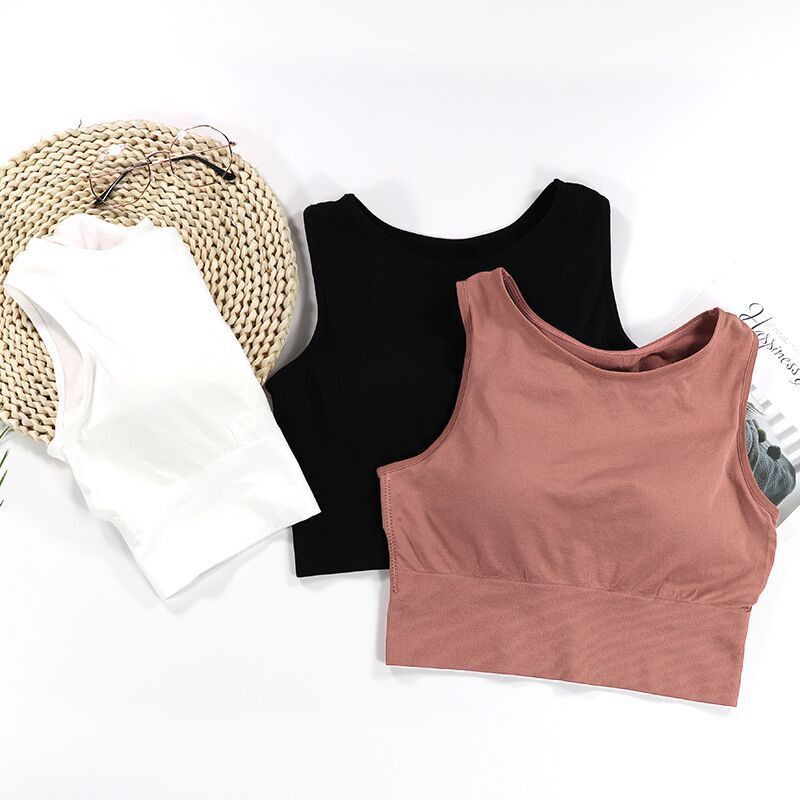 Miss H ~ 081 Bra Sport Yoga Olahraga Pakaian Wanita Tank Top Model Crop Import Fashion Korea