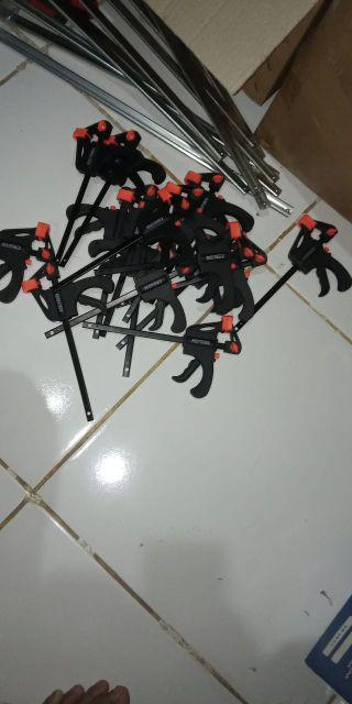 F Clamp Tools|alat Penjepit Kayu Model F|woodworking Tools - 4 Inch