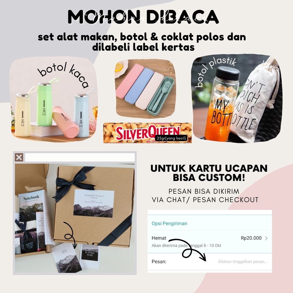 Bloom_Day Hampers Aesthetic Kado Cewek Cowok Kado Ulang Tahun Anniversary Wisuda Hadiah Ulang Tahun
