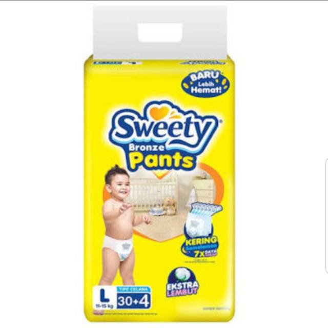 POPOK BAYI / POPOK BAYI SEKALI PAKAI / DIAPERS BAYI / SWEETY BRONZE / DIAPERS MURAH