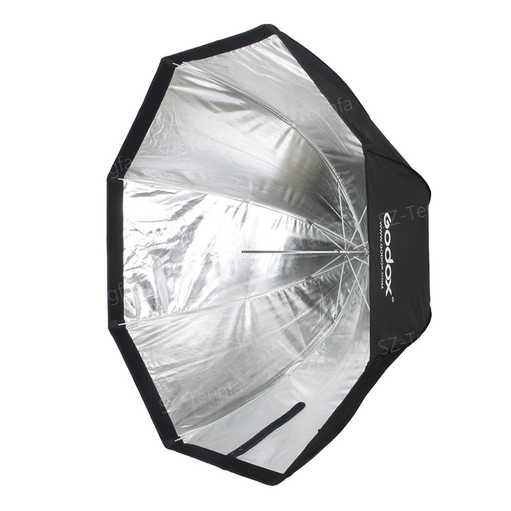 Godox Payung Octagonal Softbox GVCS0ABK Reflektor Flash 120 CM (Original) - Black