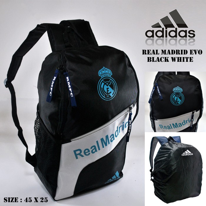 TAS BOLA - REAL MADRID EVO BLACK WHITE