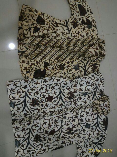 Sarimbit Peplum Batik Sogan Kumala Gading
