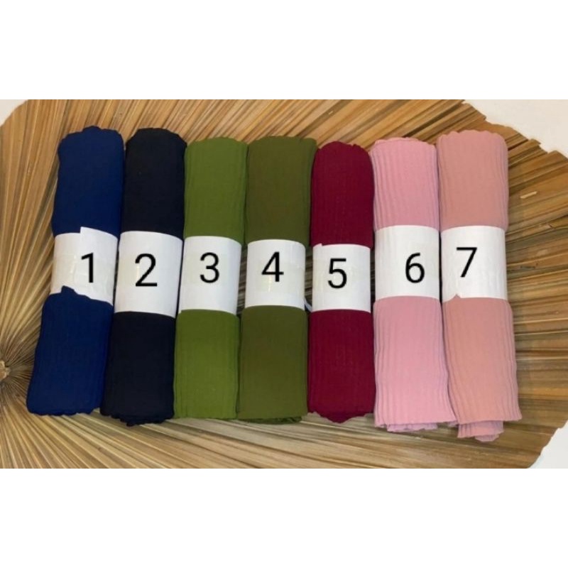 Pashmina Plisket Full