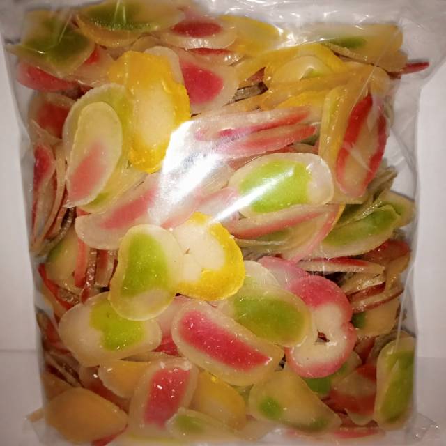 

Kerupuk kentang mentah