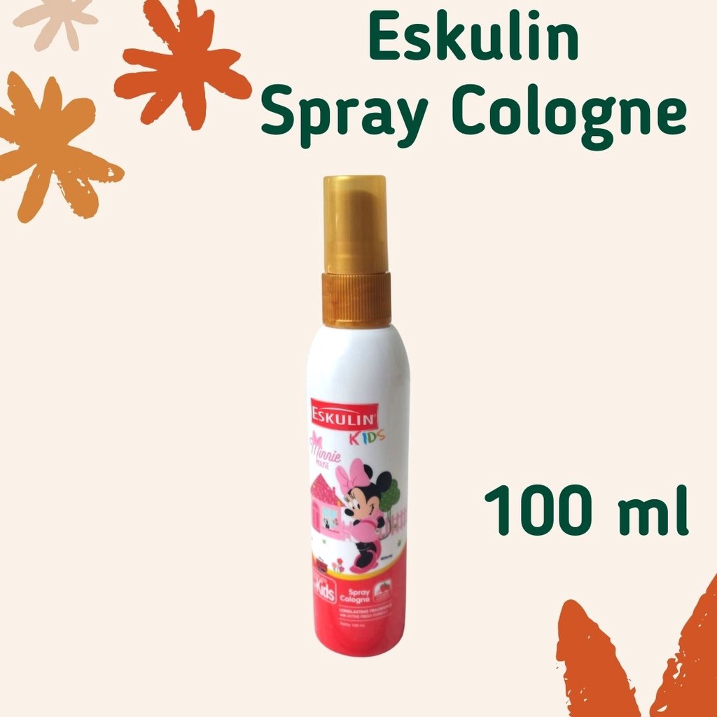 Parfum Anak Mickey Minnie ESKULIN KIDS Spray Cologne 100 ML Kartun 100ml Minyak Wangi