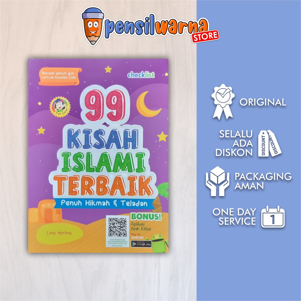 Jual Buku Cerita Anak 99 Kisah Islami Terbaik - Lina Herlina | Shopee ...