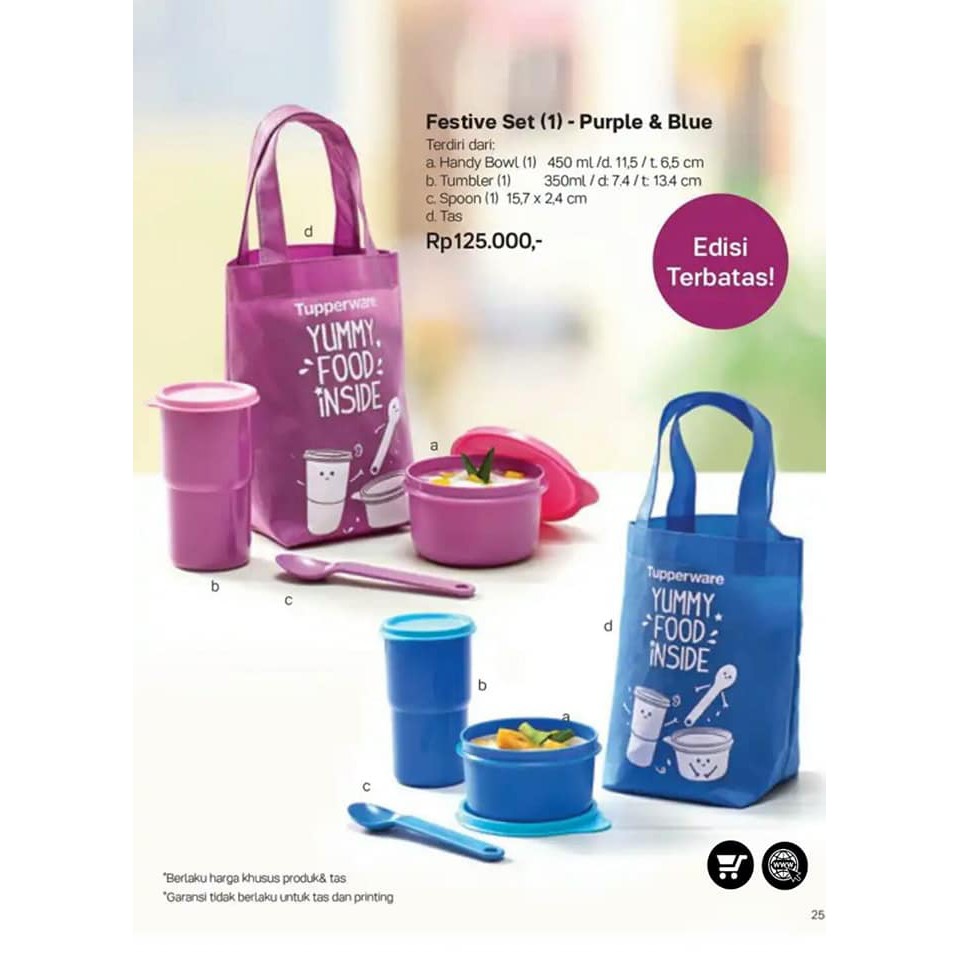 Festive To Go Tupperware