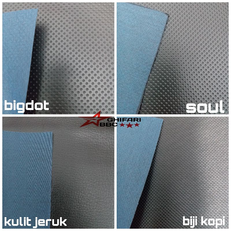 sarung jok motor polos hitam BIGDOT SOUL SONIC /BIJI KOPI KULIT JERUK berkualitas