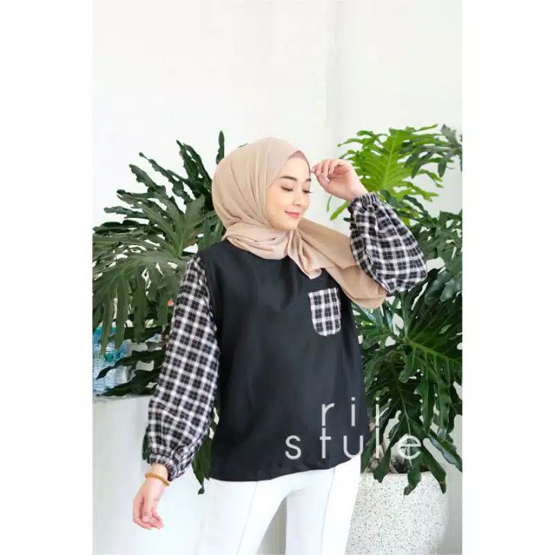 CUCI GUDANG BAJU NARA TOP by Riistyle