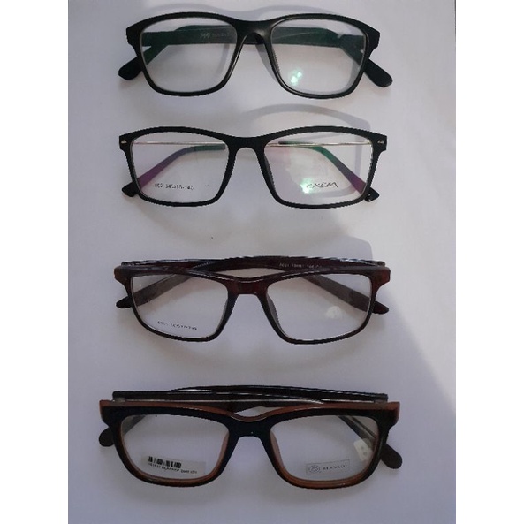 kaca mata minus anti radiasi trendy| frame kaca mata minus (real pict)|