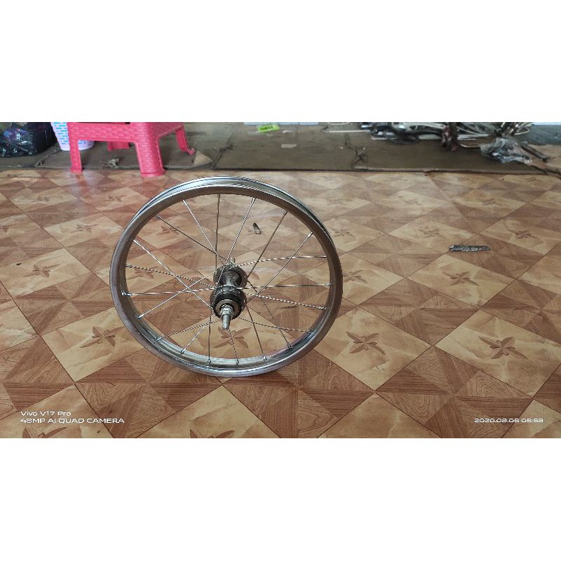 velg+ kawat + boost ukuran sepeda 16