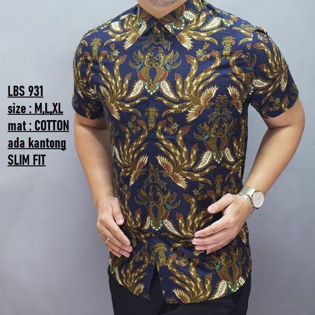 Agen Batik Pria//batik Modern//batik Cowok//batik Istimewa//batik Kekinian//slimfit Batik 01DpAmU535bkB