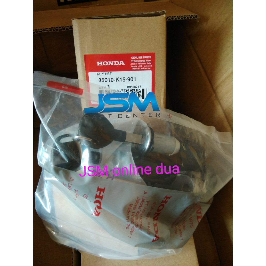 KUNCI KONTAK CB 150 CB150 OLD SET TUTUP TANGKI ORI AHM ORI ORIGINAL