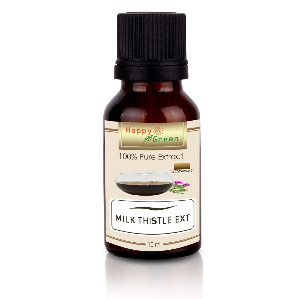 Happy Green Milk Thistle Liquid Extract - 100% Murni Natural