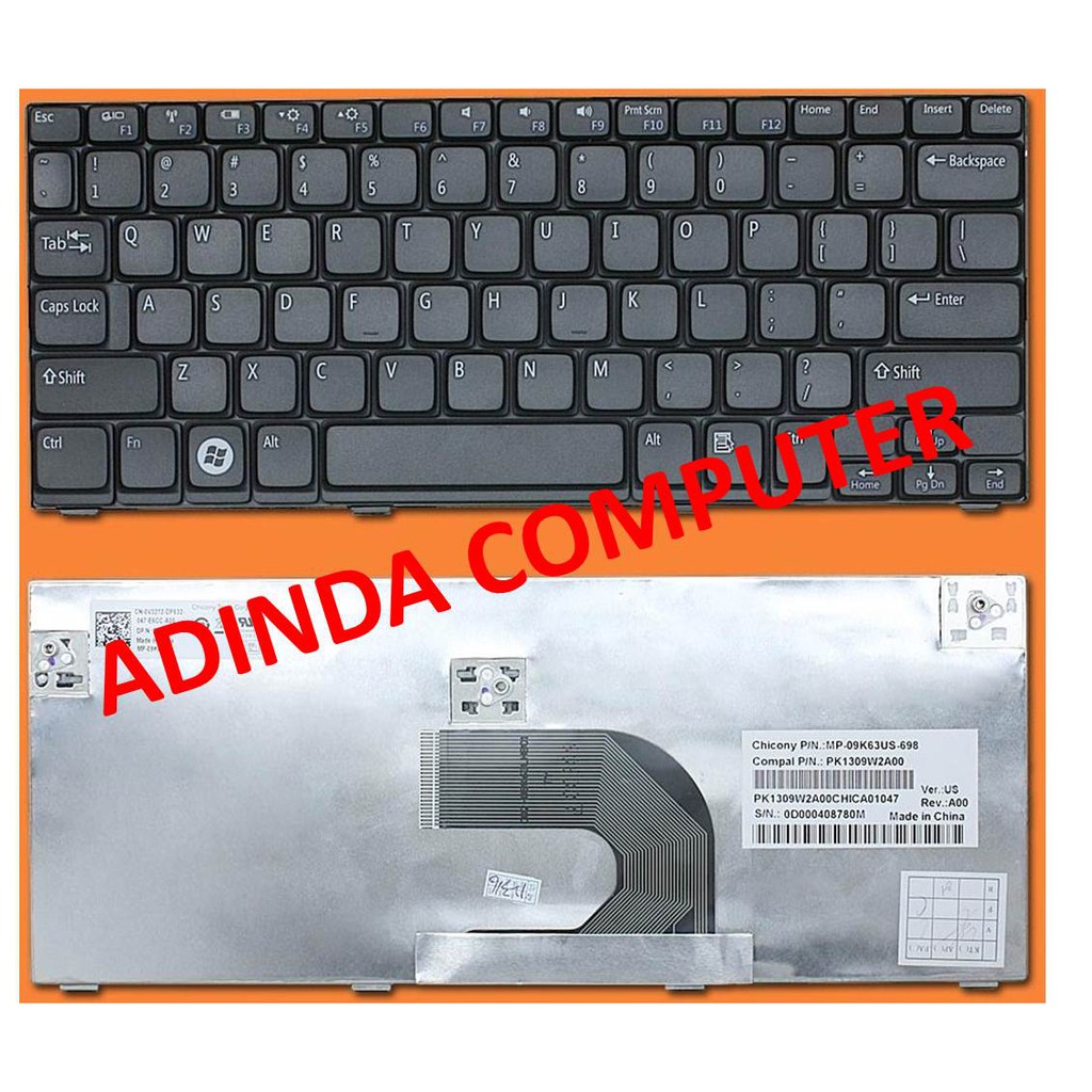 Keyboard Dell Mini 1012 1018