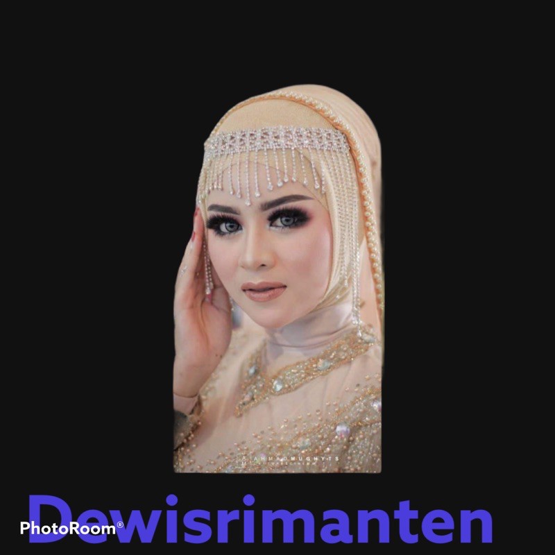 aksesoris hijab/mahkotahijab/hiasan kerudung/mahkota cleopatra