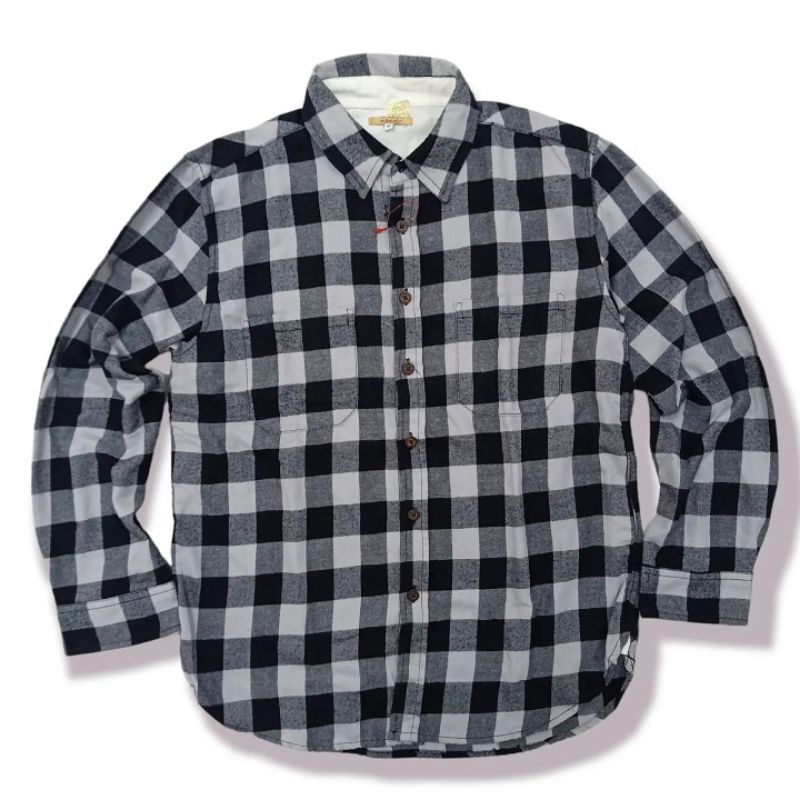 KEMEJA PLAID FLANNEL VINTAGE