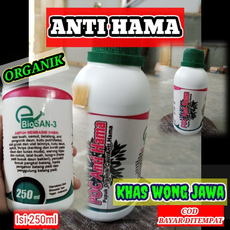 biosan-3@pupuk ANTI HAMA organik 250ml