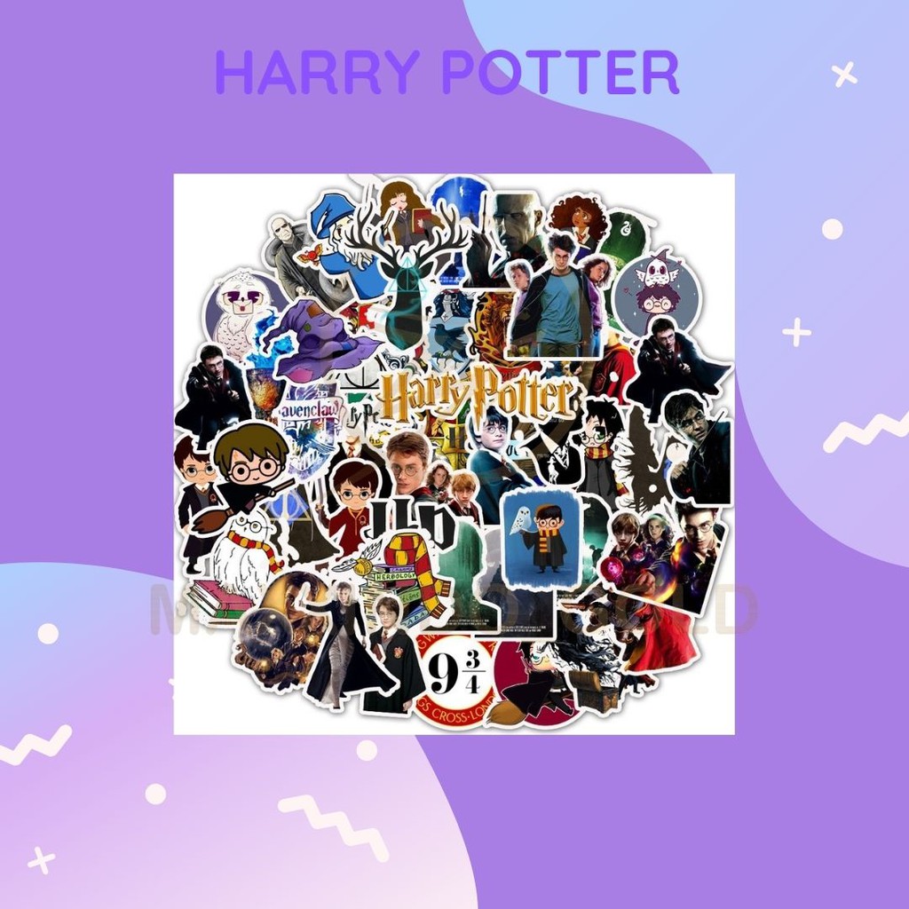 

HARRY PORTER...!!! CETAK STICKER AESTHETIC HARRY POTER STICKER TUMBLR MURAH//STICKER CAS HP LAPTOP