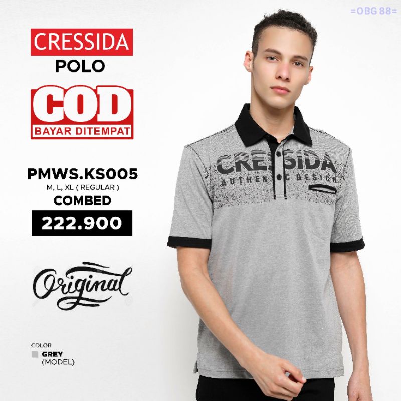 Cressida original Kaos polo pria Kaos kerah pria Cressida Polo shirt Cressida PMWS.KS005