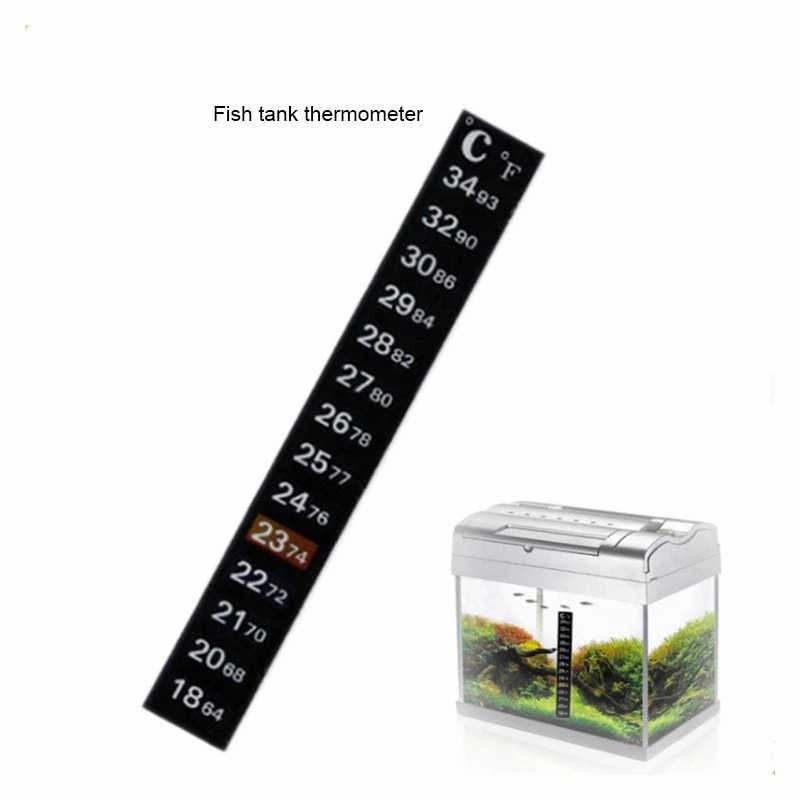 Sticker Thermometer Aquarium Stiker Termometer Pengukur Suhu Akuarium