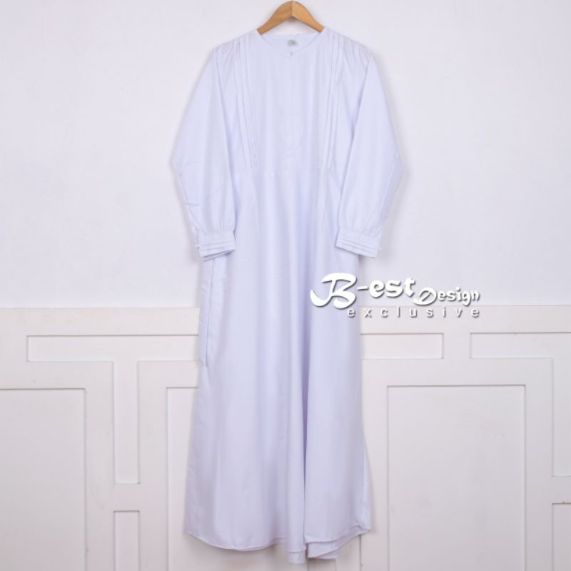 GAMIS DINAS KEKI PNS / GAMIS KHAKI / GAMIS KEKI/ GAMIS PDH / PEMDA / TOYOBO-Putih