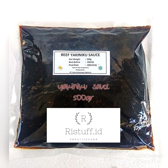 

Yakiniku Sauce / Saus Yakiniku / Bumbu Yakiniku 500gr