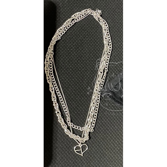 blackpink bp x h&m hnm necklace