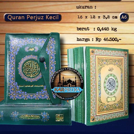 Al-Quran Perjuz Ukuran Kecil - Alquran Ar Rouf Per Juz - Toha Putera - Karmedia (KODE 9258)