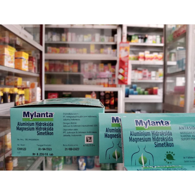 MYLANTA TABLET 1 STRIP @10 TABLET - ED 01/2025