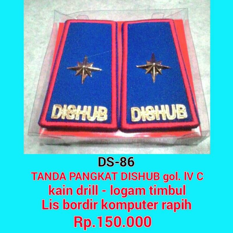 ds-86 pangkat dishub golongan 4 c jabatan struktural