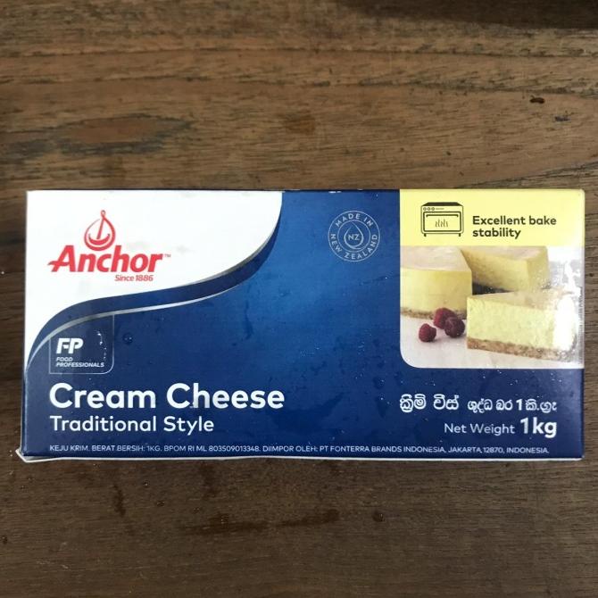 

BISA BAYAR DITEMPAT Gosend Only - Anchor Cream Cheese 1kg
