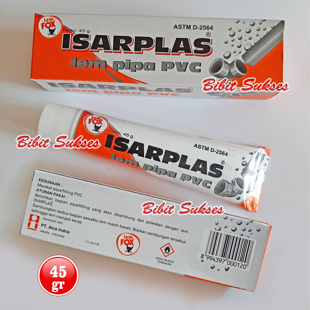 Jual Lem Pipa Pvc Lem Paralon Isarplas Gr Astm D Original Indonesia Shopee Indonesia