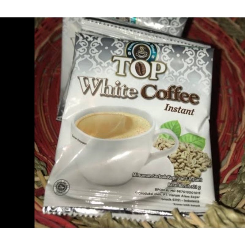 

kopi top white renceng 10 sachet