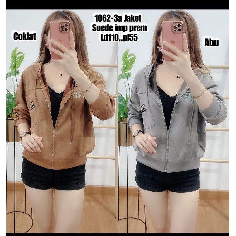 JAKET SUEDE CANTIK 1062-3b