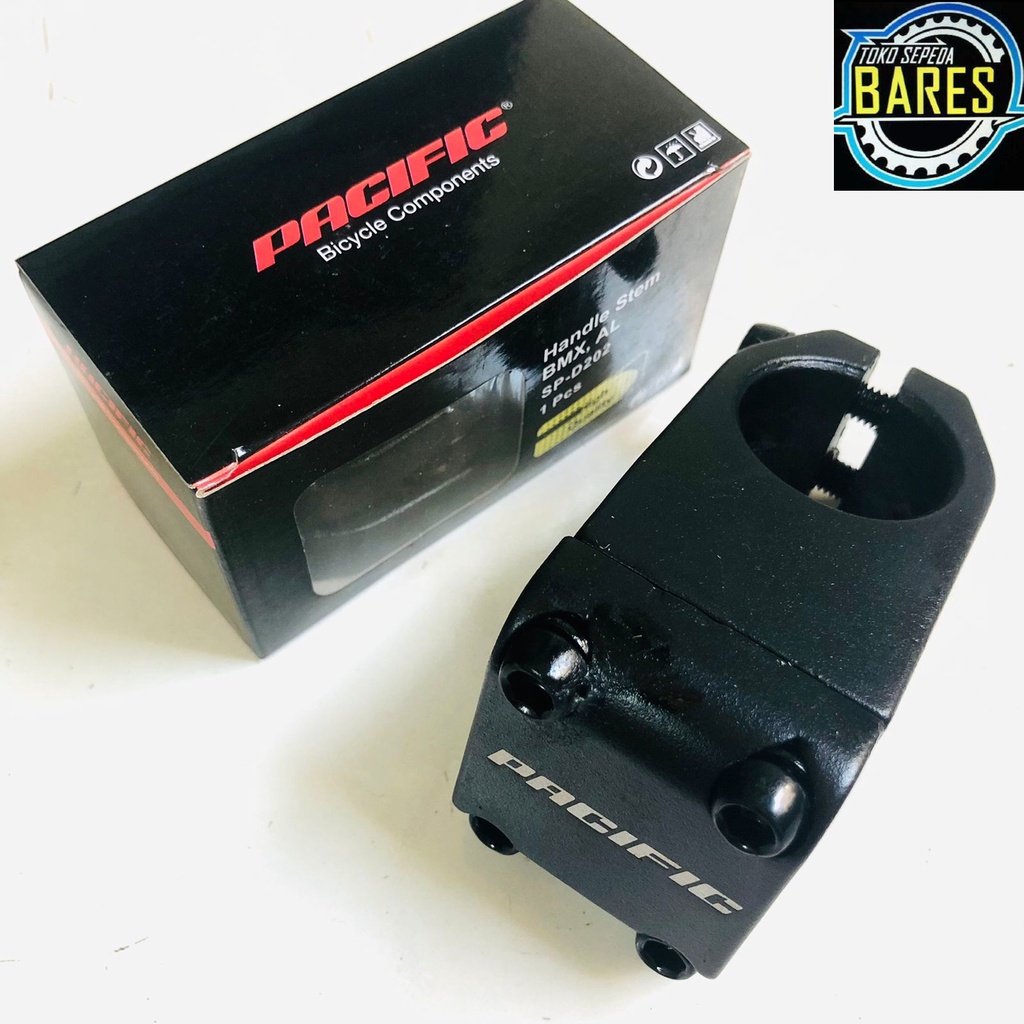 Stem Sepeda BMX Pacific SP-D202 AL BK Oversize