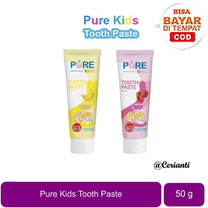 Pure Kids Tooth Paste Pure Baby Tooth Paste Odol_Cerianti