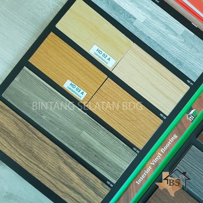 VINYL JB LANTAI KAYU FLOORING PLANKS HOME DECO 180X910 5..01METER