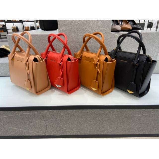 7.7 SALE | CK Structured Trapeze Bag / CK Double Handle Trapeze Tote Bag