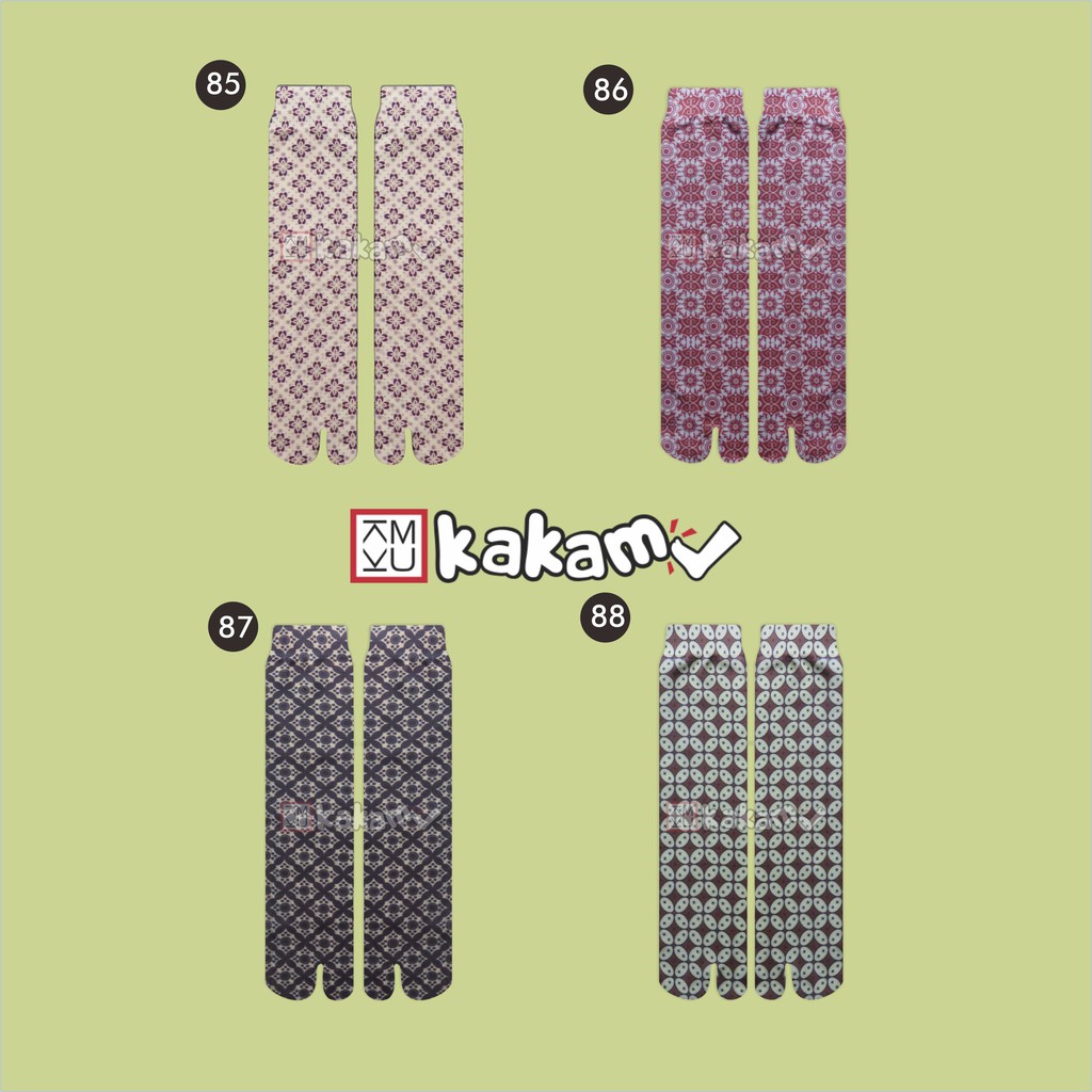 Kakamu Kaos Kaki Printing Murah Cream E