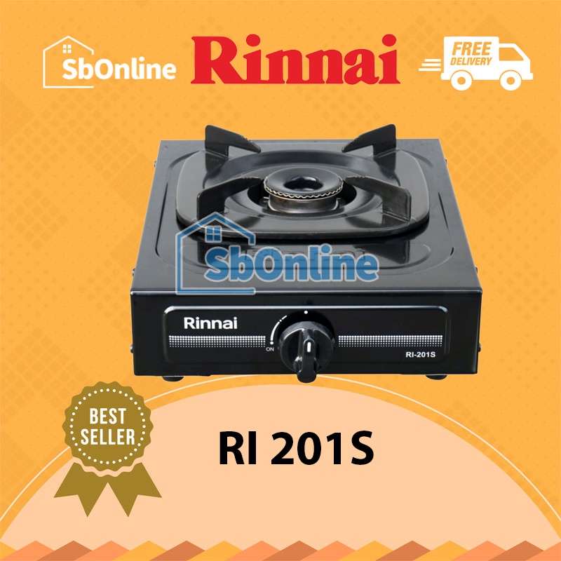 Rinnai RI-201S Kompor Gas 1 Tungku Rinnai RI 201 S