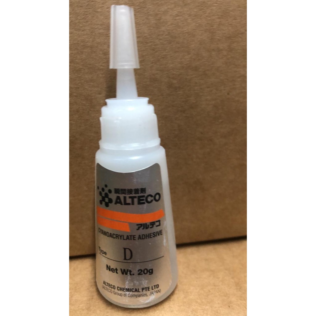 

Lem Alteco Cyanoacrylate Adhesive Type D - 20gr