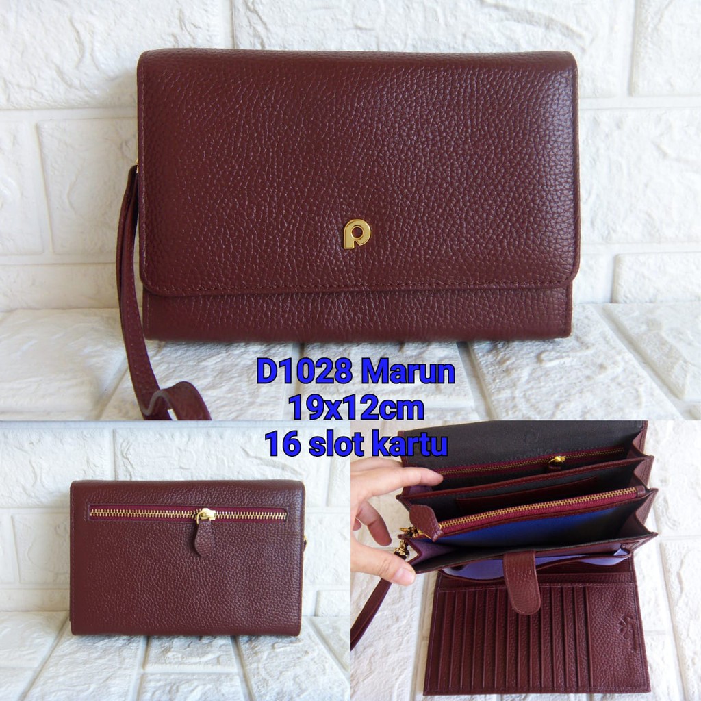 Dompet Papillon Original D1028 Marun