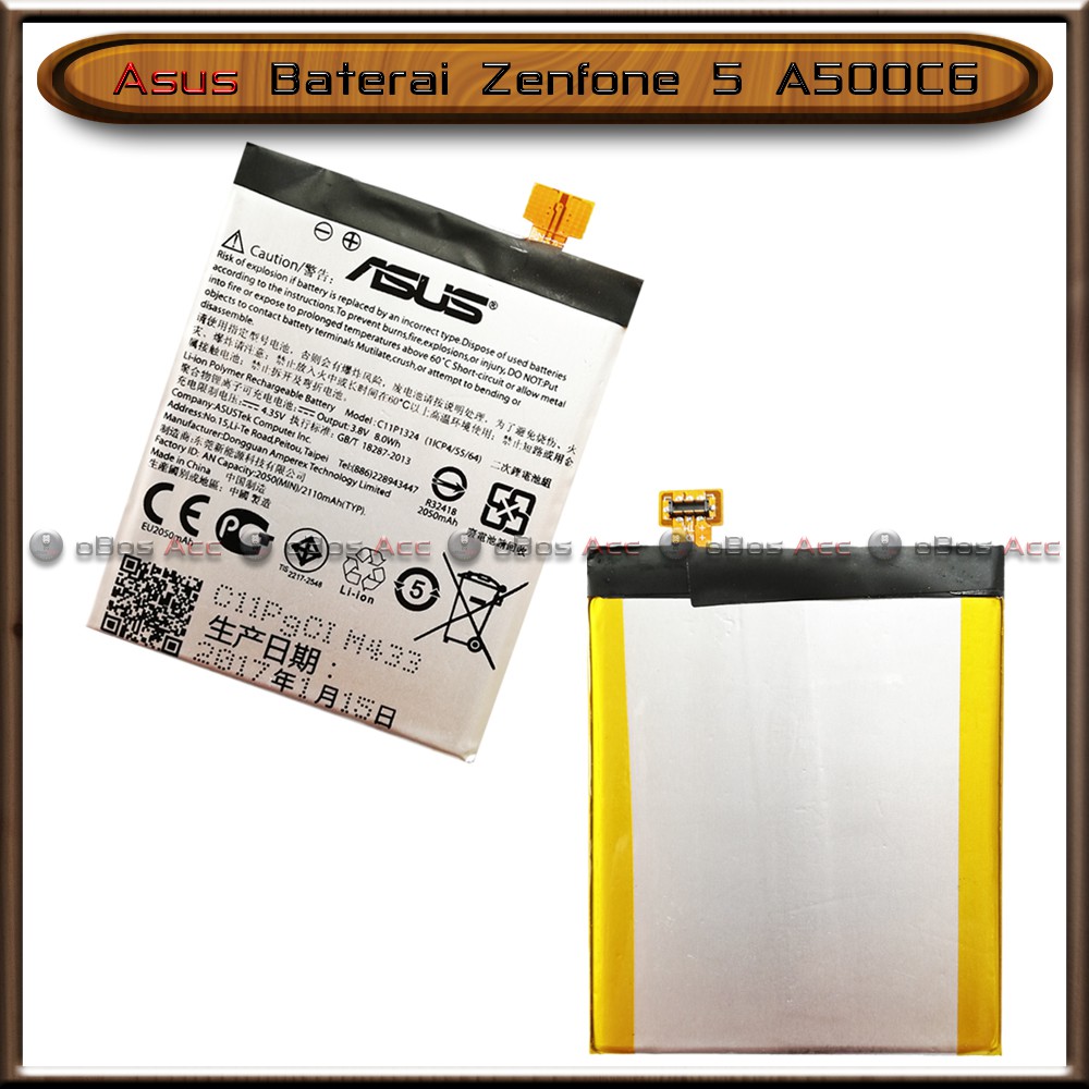 Baterai Asus Zenfone 5 A500CG Original Batre Batrai HP