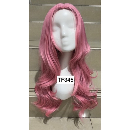 MS1968 FULL Wig IKKE JENNER / full wig korean layer wave tanpa poni 70-80 cm