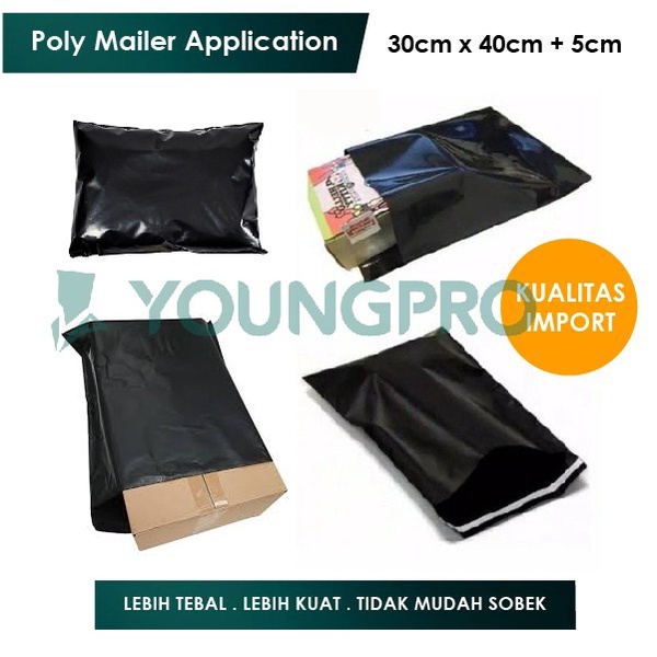 Plastik polymailer - PLASTIK POLYMAILER 30 X 40 30X40 CM TEBAL ISI 100 PCS