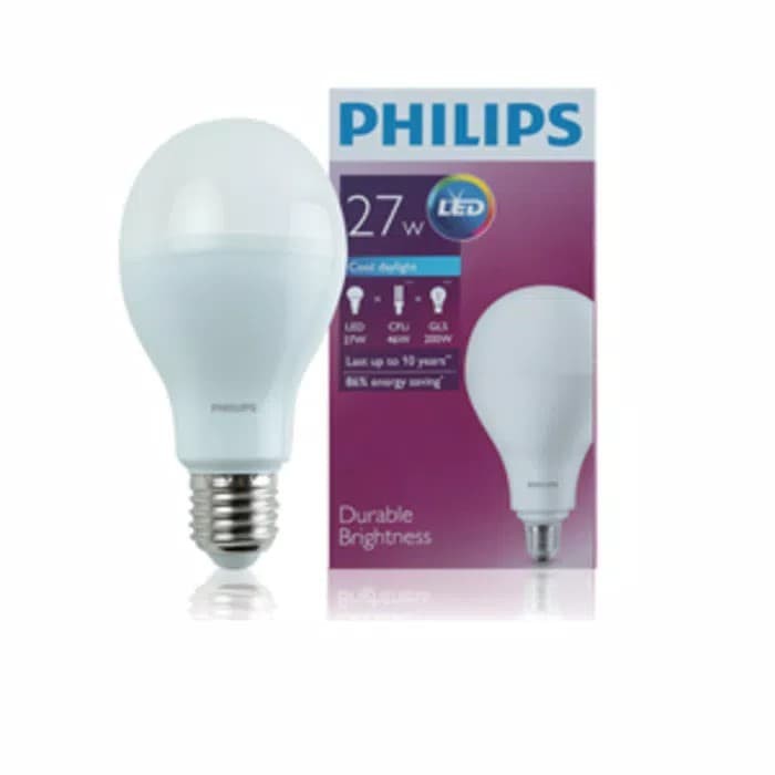 SPECIAL  !!  Lampu bohlam LED Philips phillips 27w 27watt 27 w watt putih