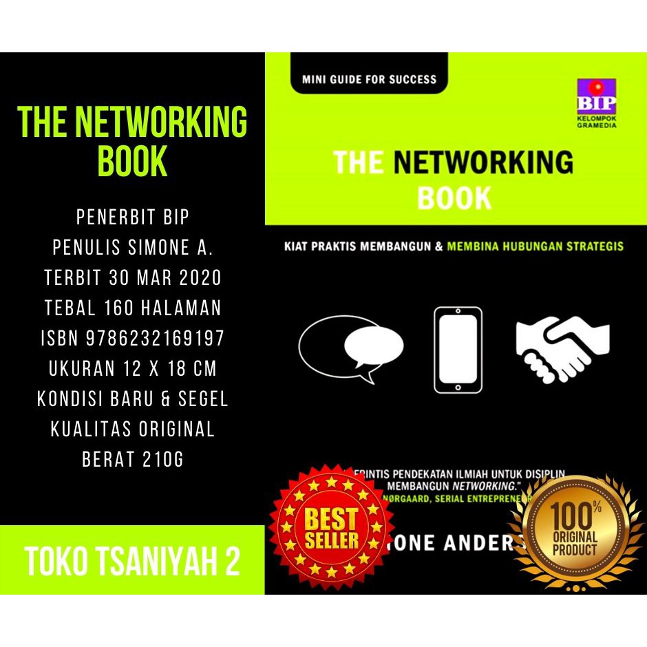 Buku Pengembangan Diri The Networking Book Buku Bisnis Buku