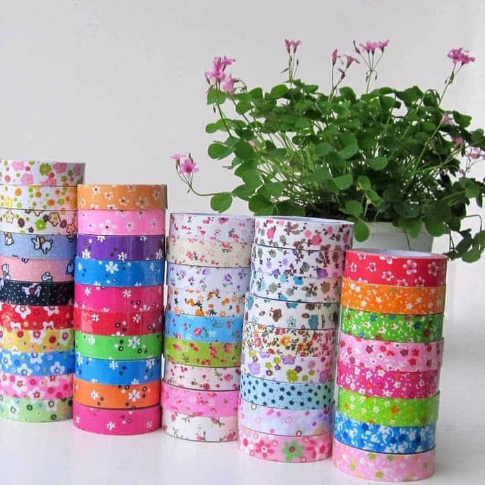 

Tape Isolasi Kain Aneka Motif untuk Hiasan / Prakarya (2 Meter)